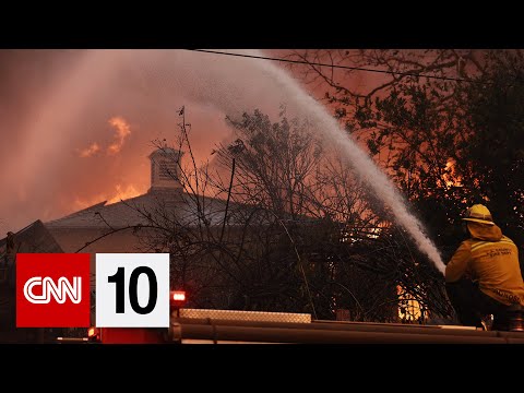 Wind-fueled Wildfires Impact Southern California | January 9, 2025