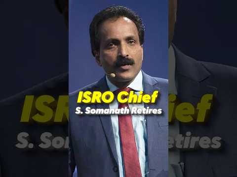 ISRO CHIEF Dr. S. Somanath Retired!