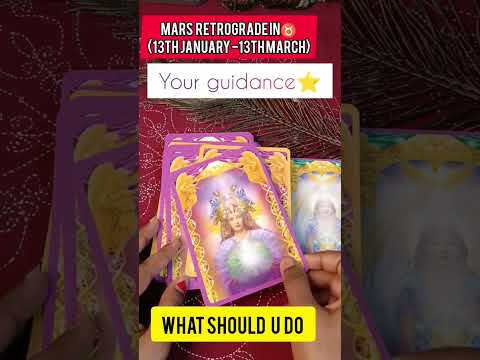 MARS RETROGRADE IN TAURUS ♉. UR GUIDANCE #marsretrograde #marsintaurus #angles #tarotshorts #tarot