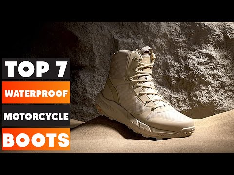 7 Best Waterproof Motorcycle Boots for Extreme Weather Conditions