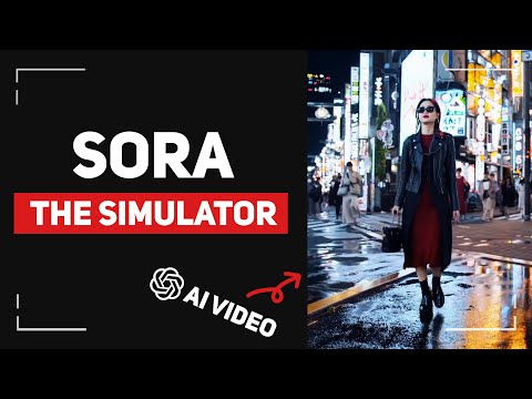 OpenAI's Sora: Text-to-Video AI is a World Simulator?!