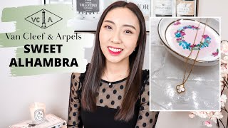 Van Cleef & Arpels Sweet Alhambra Pendant Necklace Review | Is It Too Small?