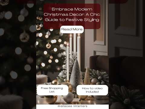 Christmas Luxury Interiors 2024 | The Art of Chic Holiday Decoration. 56