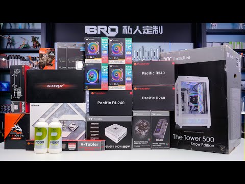 「BRO」4K PC Build Thermaltake The Tower 500 Doll Machine MOD. TT 500 娃娃机MOD. #thermaltake #pcbuild