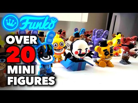 FIVE NIGHTS AT FREDDY'S MYSTERY MINI UNBOXING AND COLLECTION! - 2024 FNaF Funko Unboxing Review