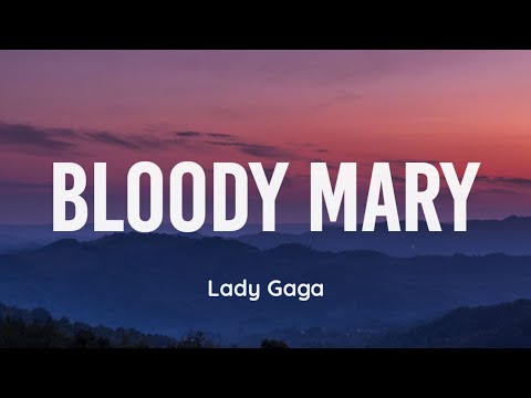 Lady Gaga - Bloody Mary (Sped Up/Lyrics) | Wednesday [TikTok Song]