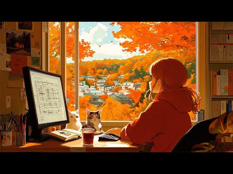 Positive Autumn Vibes 📚 Lofi Music that makes u more inspired to study & work