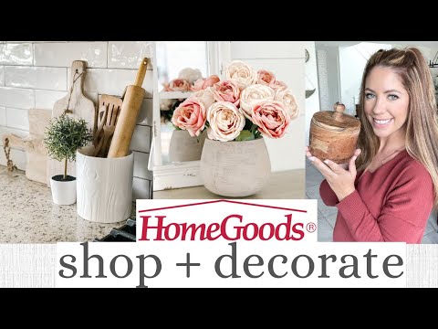 HOMEGOODS SHOP WITH ME AND HAUL | HOME DECORATING IDEAS 2022 | Jessica Giffin