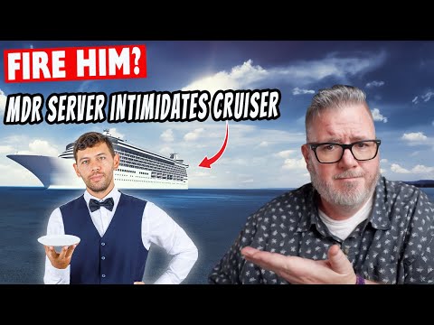 Crew Member Intimidates Cruise Guest