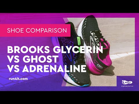 Brooks Glycerin vs Ghost vs Adrenaline - What’s the difference?