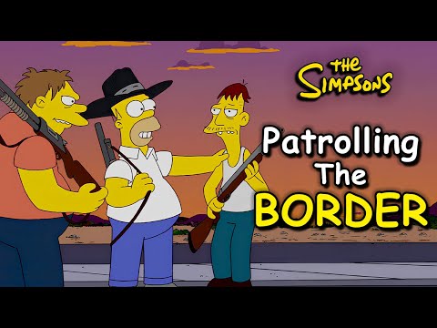 What Happens When Springfield Is Invaded By "IMMIGRANTS"? | The Simpsons Recap