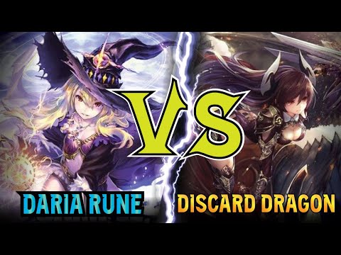 DARIA RUNECRAFT VS DISCARD DRAGON! | Shadowverse Evolve Gameplay