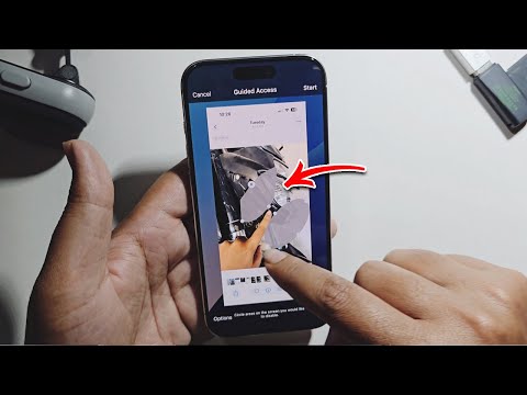 How To Lock iPhone Or iPad For Tracing Drawing