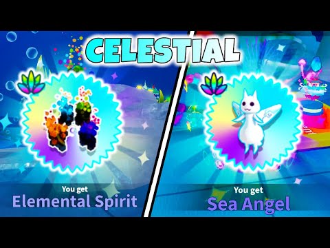 MAKING ELEMENTAL SPIRIT *CELESTIAL* | FINALLY! GOT THE *SEA ANGEL* | WFS | ROBLOX