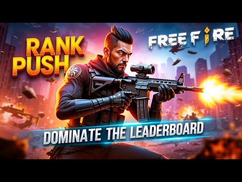 FREE FIRE 🔴  LIVE ROAD TO 110K FUN WITH UNLIMITED CUSTOM AND CS  RANKED PUSH