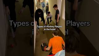 Types of Hockey Players in the hotel #hockey #hockeyplayers