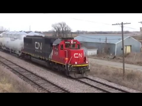 CN L572 - Woodbine, Iowa. 2/1/18