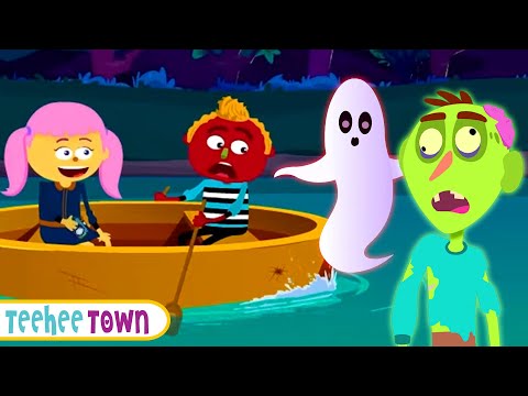 Down By The Bay With Zombie And Ghost + More spooky scary skeleton songs