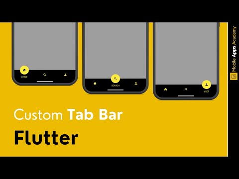 Custom Tab Bar | FLUTTER Tutorial