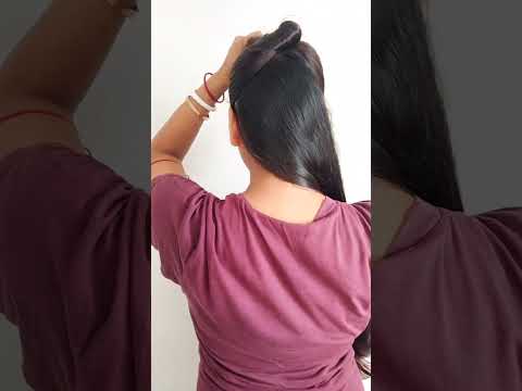 New Trick For Half Up Hairstyle ✨#shorts #youtubeshorts #trending #hairstyle #hairtutorial #viral