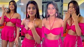 Anjali का Hot Look 💥🔥💕Exclusive : Anjali Arora Spotted at On location shoot in Mumbai 😍🔥📸