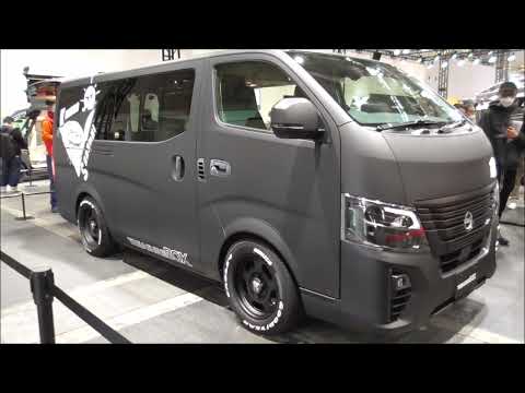 NISSAN NV350 CARAVAN CUSTOM "TREASURE BOX" 2023 Osaka Auto Messe in Japan