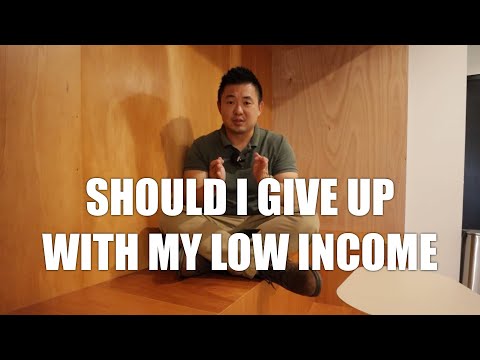 ASKING SEAN #258 | SHOULD I GIVE UP IF I HAVE LOW INCOME?