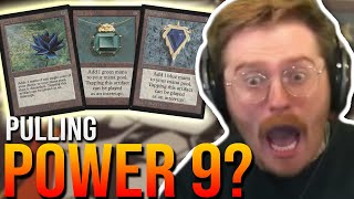 DID I FINALLY PULL POWER 9?! | MTG UNLIMITED STARTER DECK BREAK