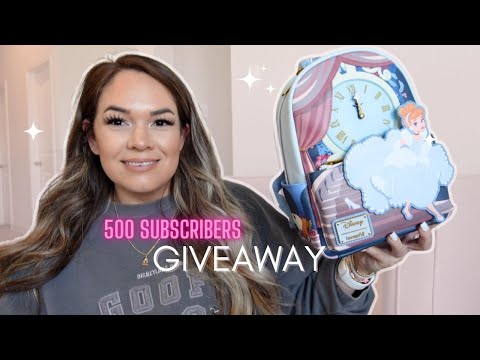 LOUNGEFLY GIVEAWAY (CLOSED) ⤵️ Boxlunch Shopping VLOG 🤍 500 Subscribers!