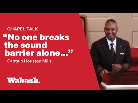 Chapel Talk @ Wabash: Captain Houston Mills (25 Jan 2024)