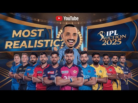 Realistic : playing Mega IPL Auction CCPL - CCL 25 Champions Cricket League ™ New Update first look