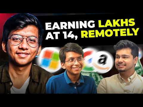 This Guy Earns in Crores at 14 Age 🤯 | Remote Jobs in 2025