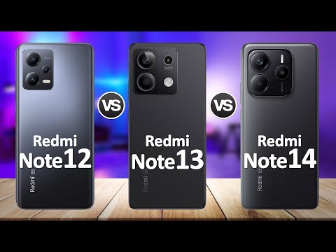 Redmi Note 14 VS Redmi Note 13 VS Redmi Note 12