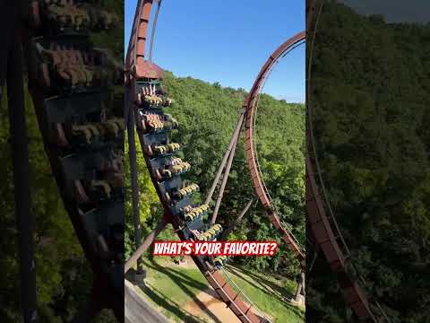 Favorite Roller Coaster? #rollercoaster #silverdollarcity #coaster #travel #ride #thrill #themepark