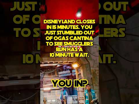 You up for the challenge or are you calling it a night? #smugglersrun #galaxysedge #starwars