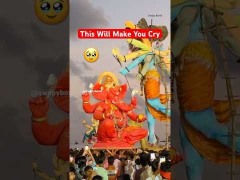 2024 Ganpati Visarjan Scenes That Will Make You Cry 🥹 🙏 #shorts