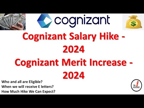 Cognizant Salary Hike 2024|Cognizant Merit Increase 2024|Cognizant Hike Percentage 2024|E-Letters