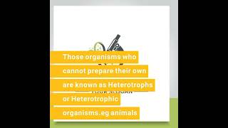 #Define #Heterotrophs or #Heterotrophic #organisms ? #biology #science #heterotrophs