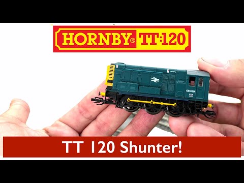 New TT 120 Class 08 Shunter in BR Blue