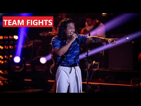 Gian Carlos Navea - Way Down We Go | The Voice 2024 (Germany) | Team Fights