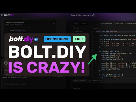 Bolt DIY + Deepseek V3 + Gemini 2.0 : This FREE AI Coder BEATS V0, Bolt & Cursor!