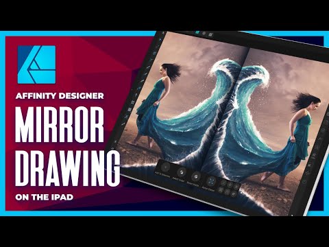 How To Mirror Draw In Affinity Designer For iPad