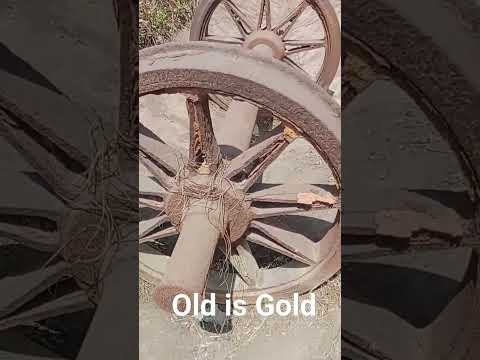 ##Old Is Gold 🛞 🛞 Railway Wheel 🛞🛞 1886###