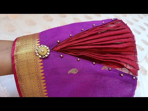 Puff sleeves blouse design | Puff sleeves cutting and stitching | Designer sleeves