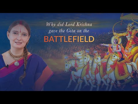 Why did Lord Krishna gave the Gita on the battlefield? | Gita Moment