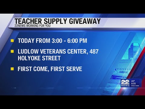 Ludlow teachers to be given classroom supplies in recognition of dedication