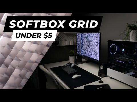 DIY Soft Box Grid Under $5