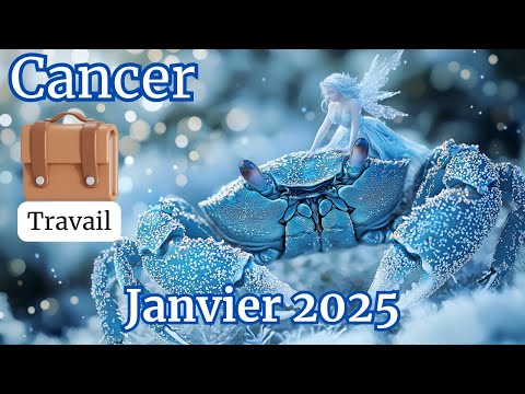 ♋ Cancer Janvier 2025 - PRO - Brillez au travail : ce mois est le vôtre !!! 🌈🔥