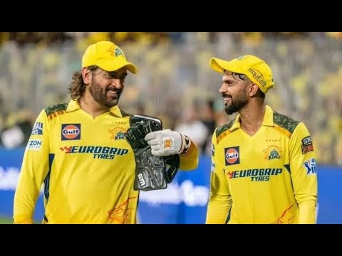 CSK IPL 2025 : Ruturaj Gaikwad Practice and Captaincy Like Dhoni Today