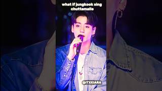 If jungkook sing chuttamalle pt2 💜👀 #bts #btsarmy #btsedits #purpleubts #jungkook #bangtan #shorts